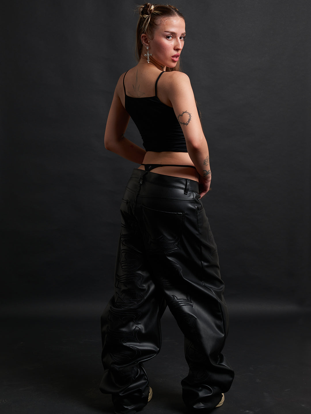 RELIC LEATHER BAGGY BORDROUX