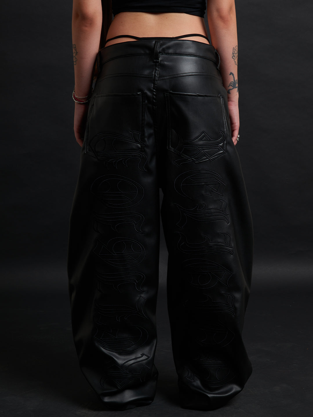 RELIC LEATHER BAGGY BORDROUX
