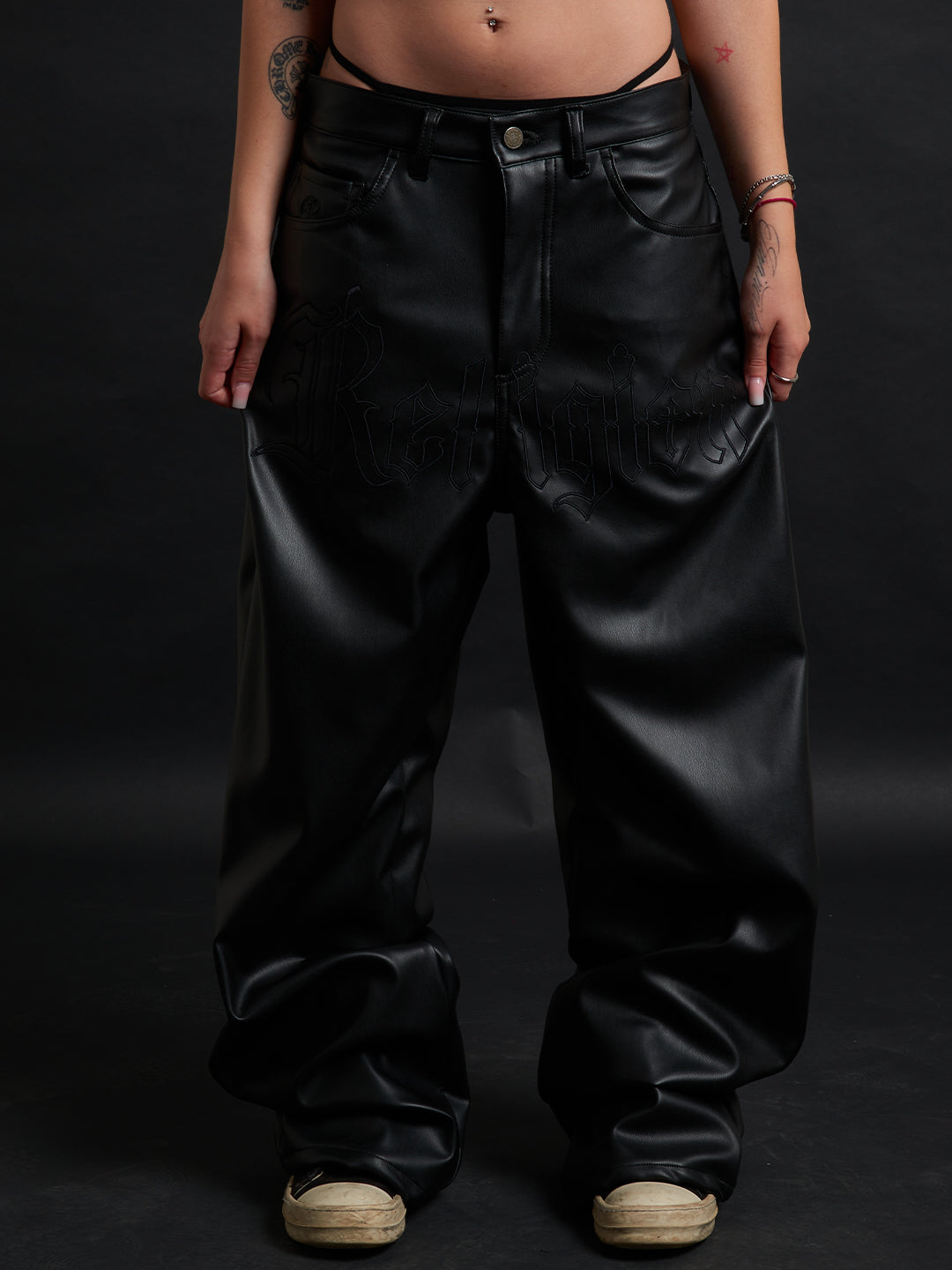 RELIC LEATHER BAGGY BORDROUX