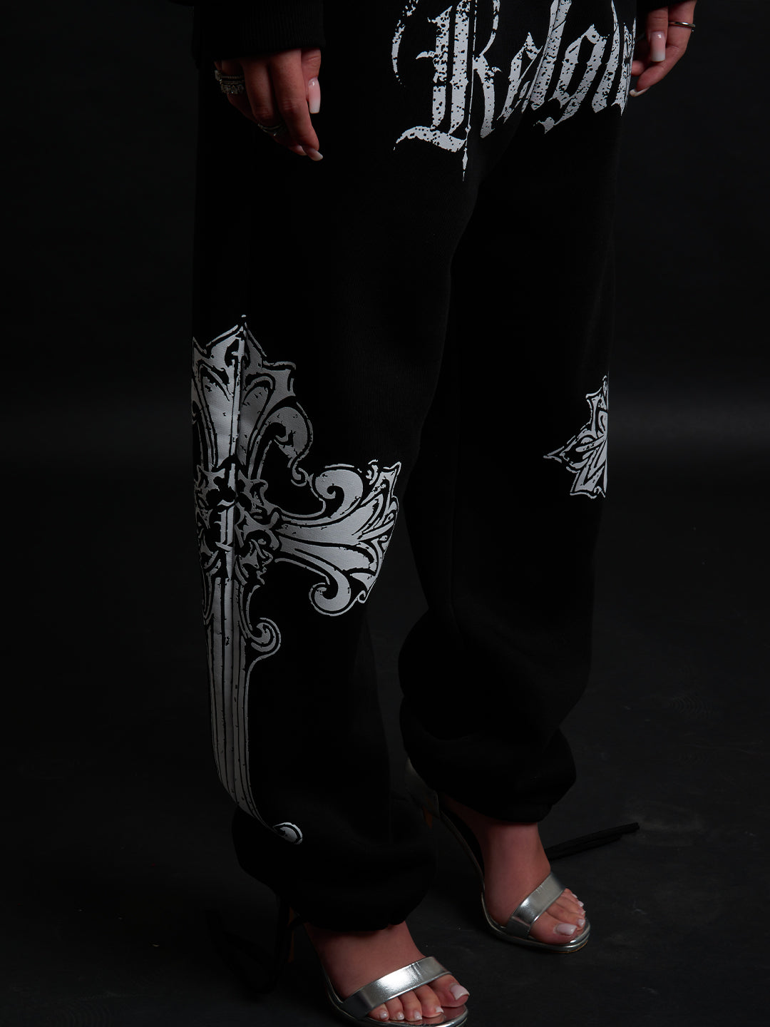 Cathedral Track Suit B&W