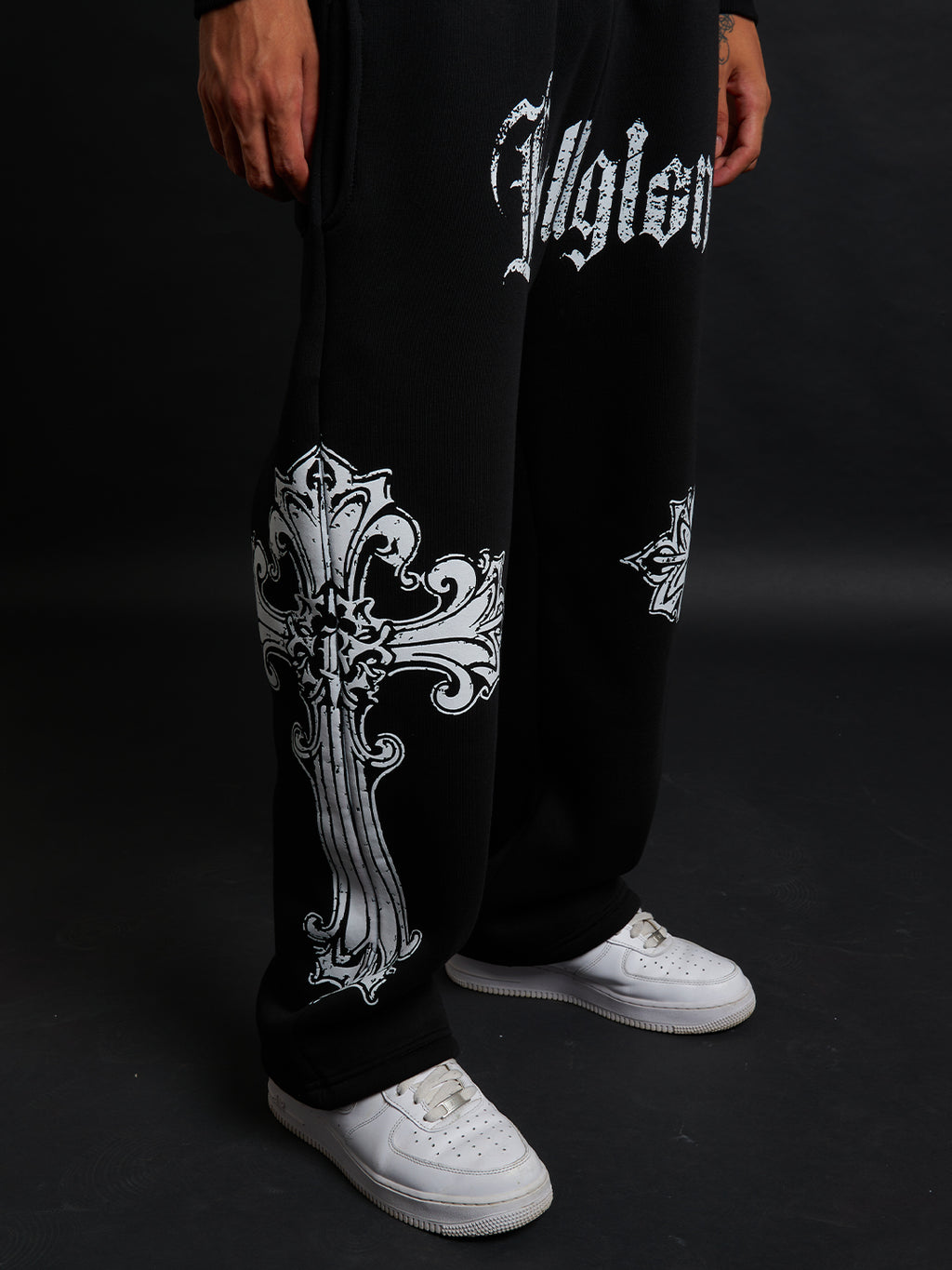 Cathedral Track Suit B&W