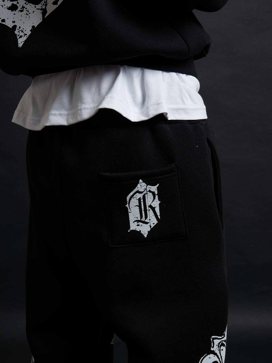 Cathedral Track Suit B&W