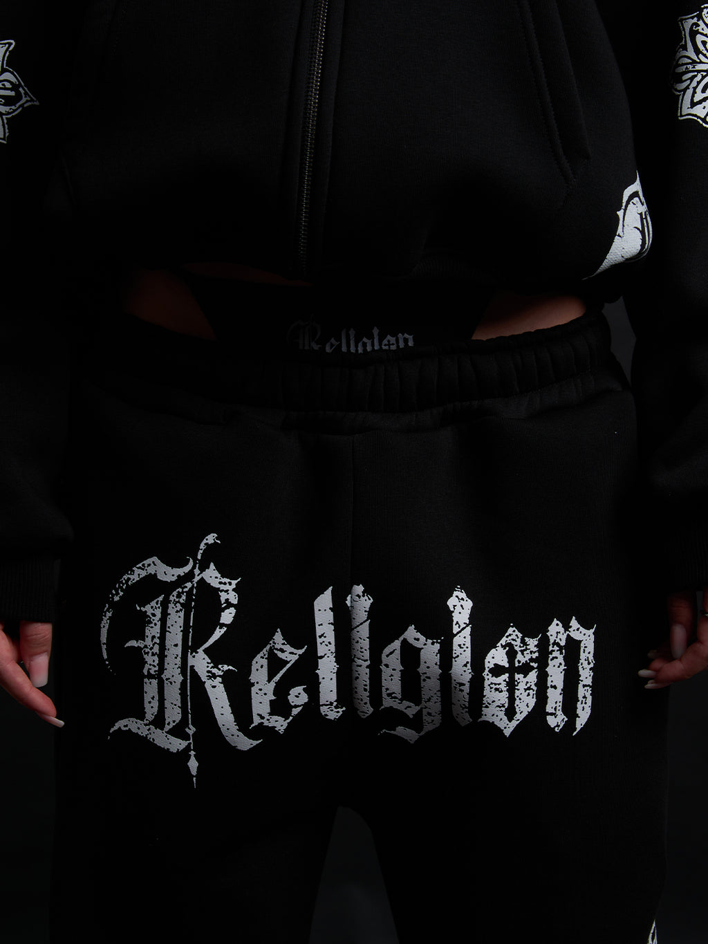 Cathedral Track Suit B&W