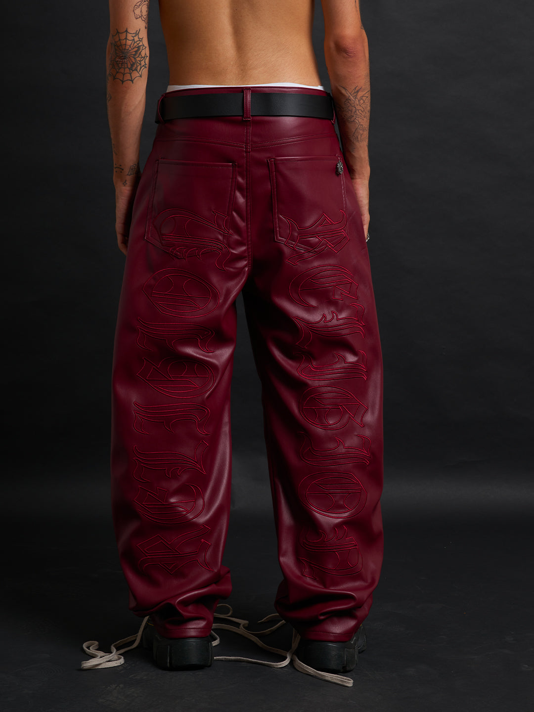 RELIC LEATHER BAGGY BORDROUX